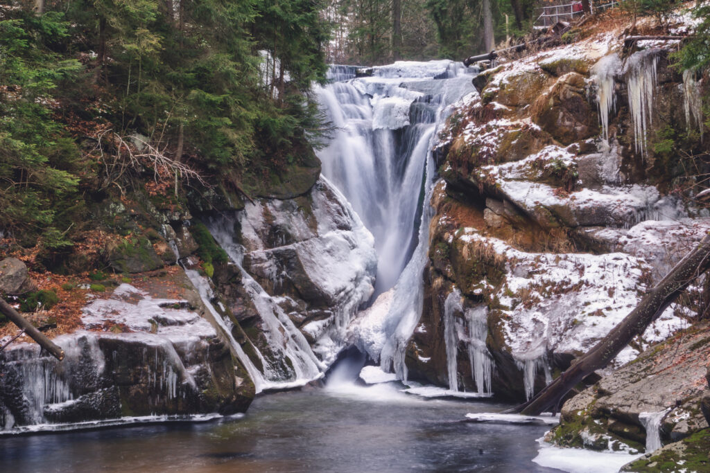 Wodospad Szklarki zdjęcia