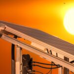 photovoltaic, solar, electricity, energy, light, solar energy, solar panel, sunset, energy transition, nature, solar power
